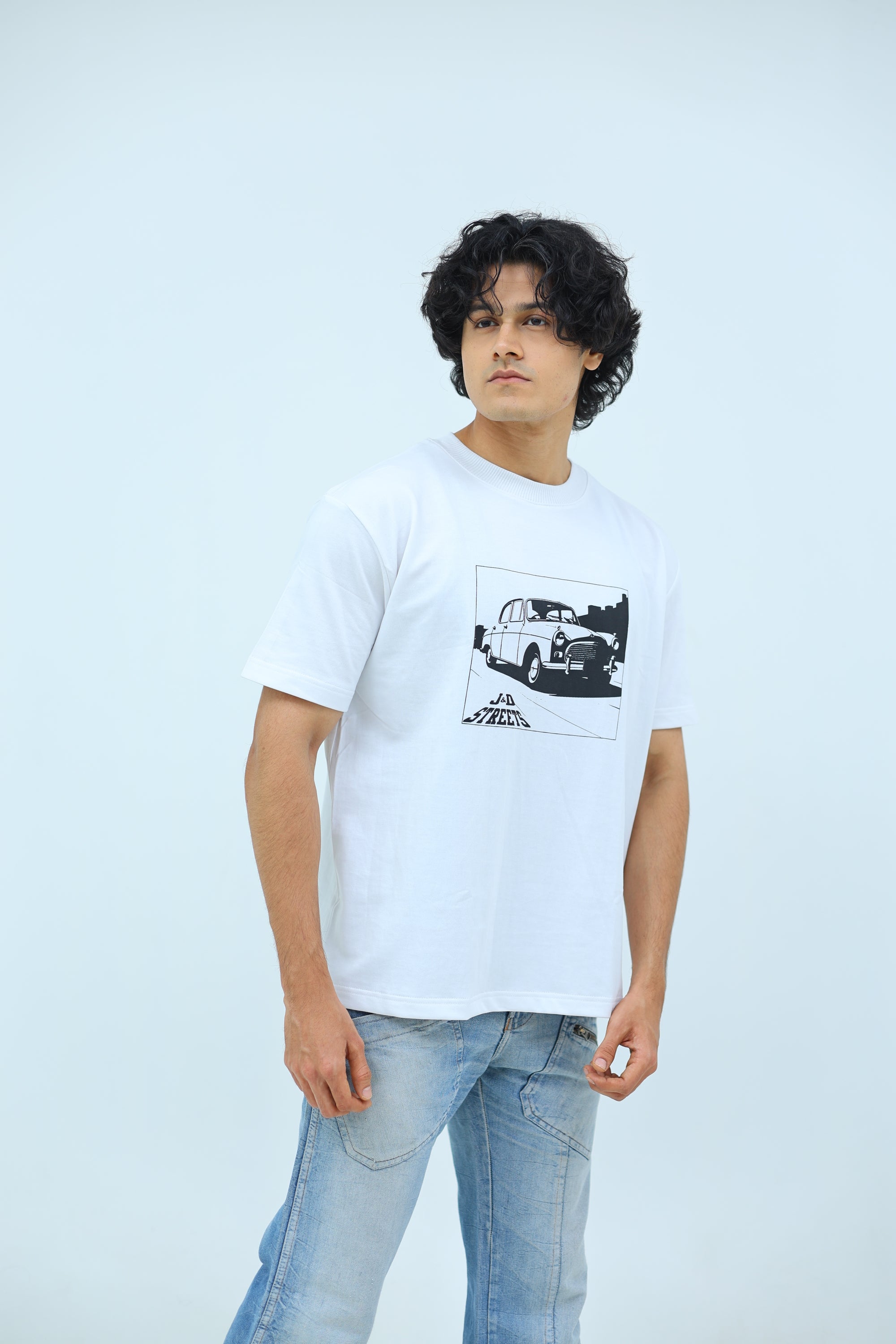 Oversized fit printed T-shirt