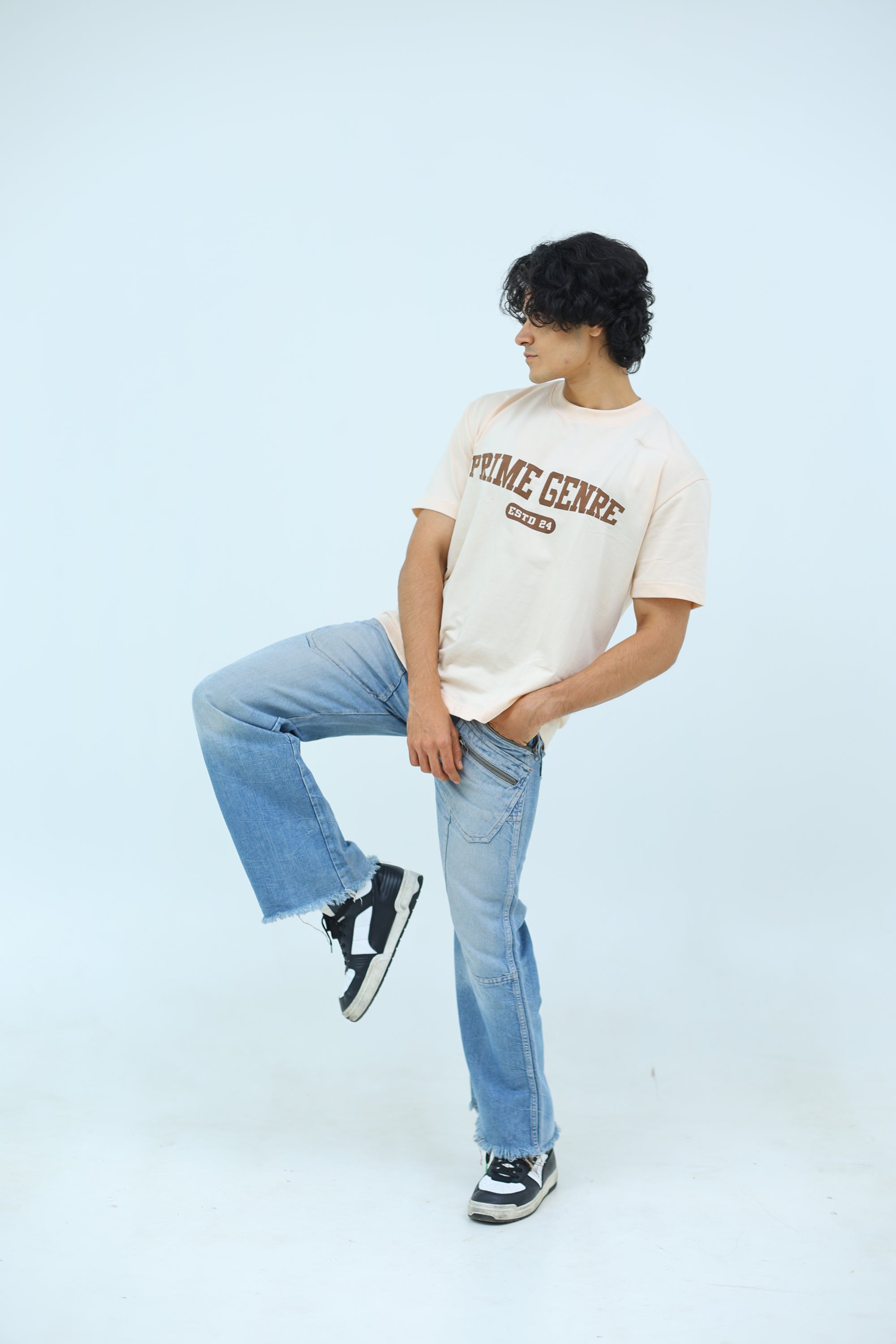 Oversized fit printed T-shirt