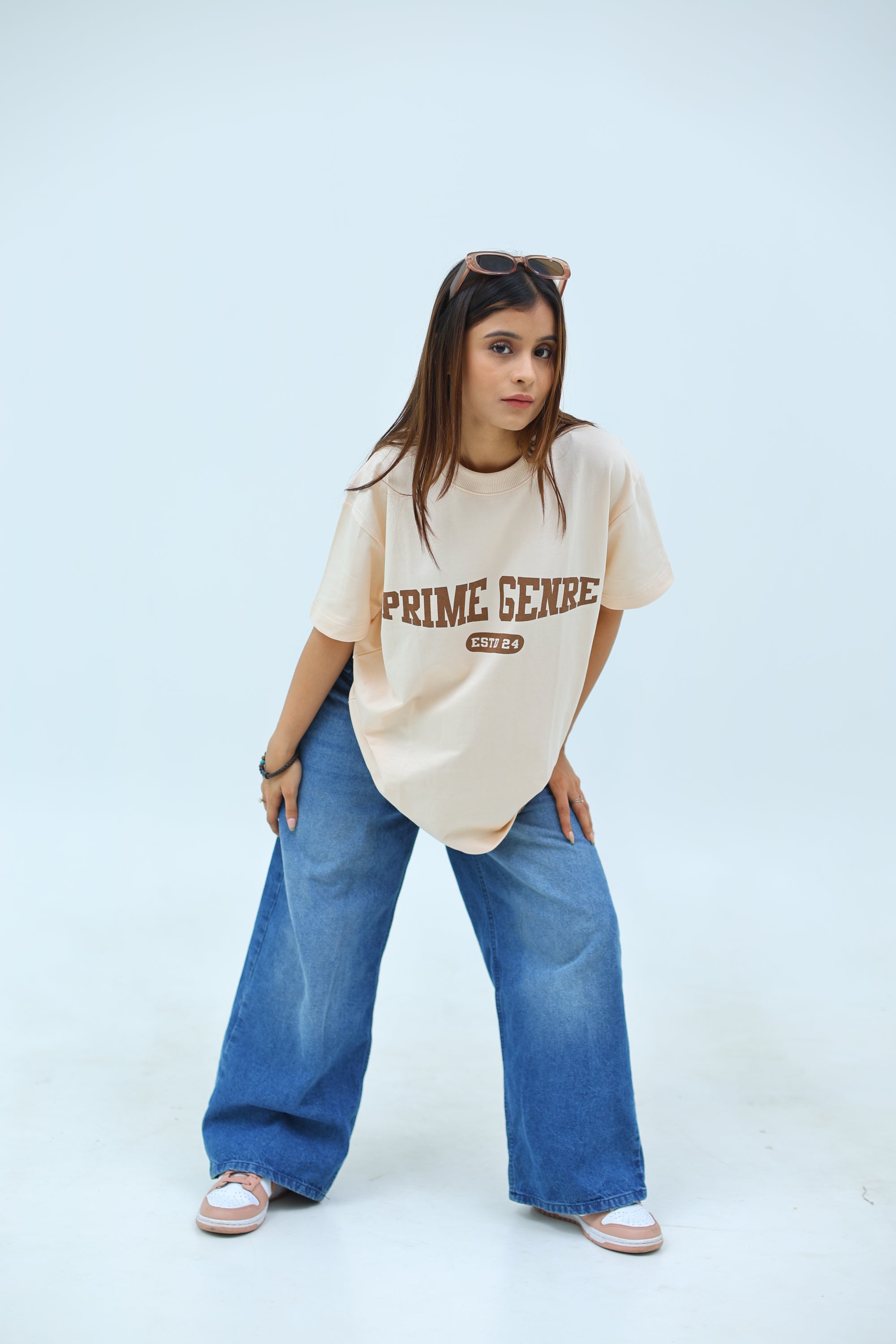 Oversized fit printed T-shirt