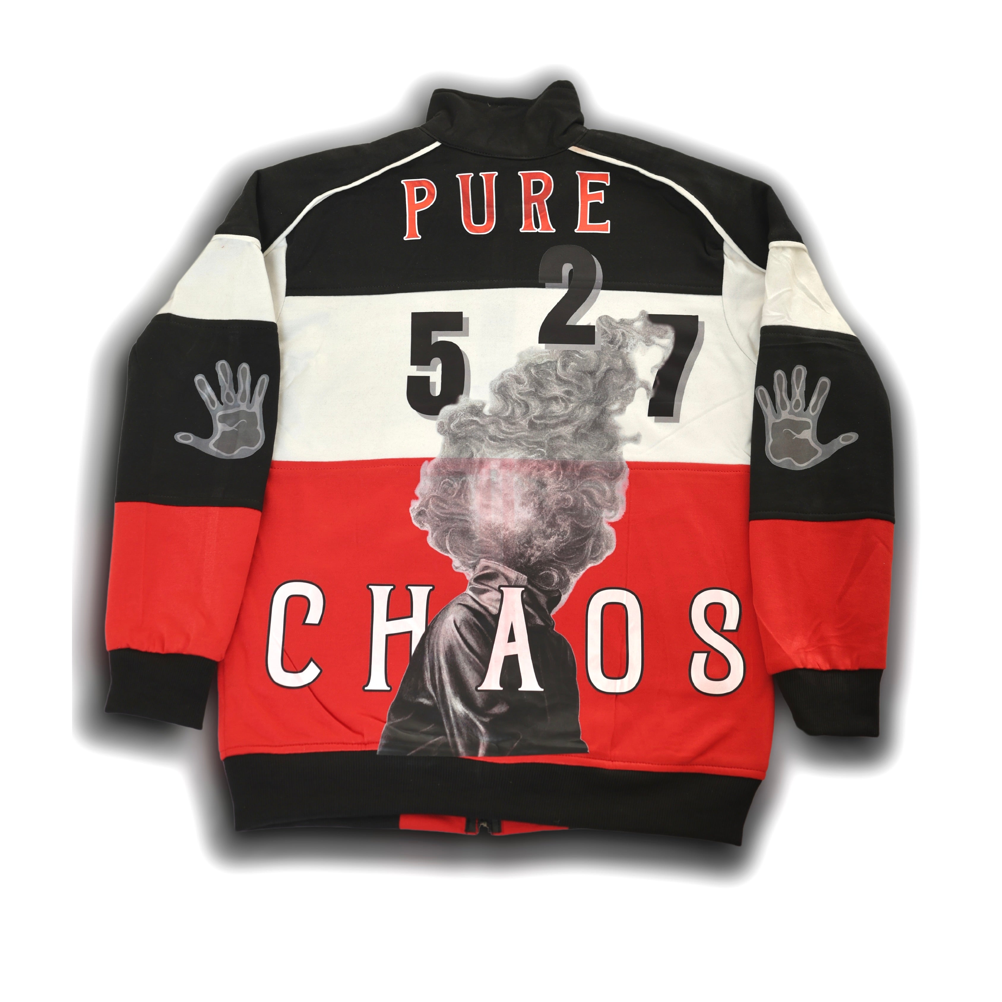 Full Sleeve Colorblock Retro Jacket