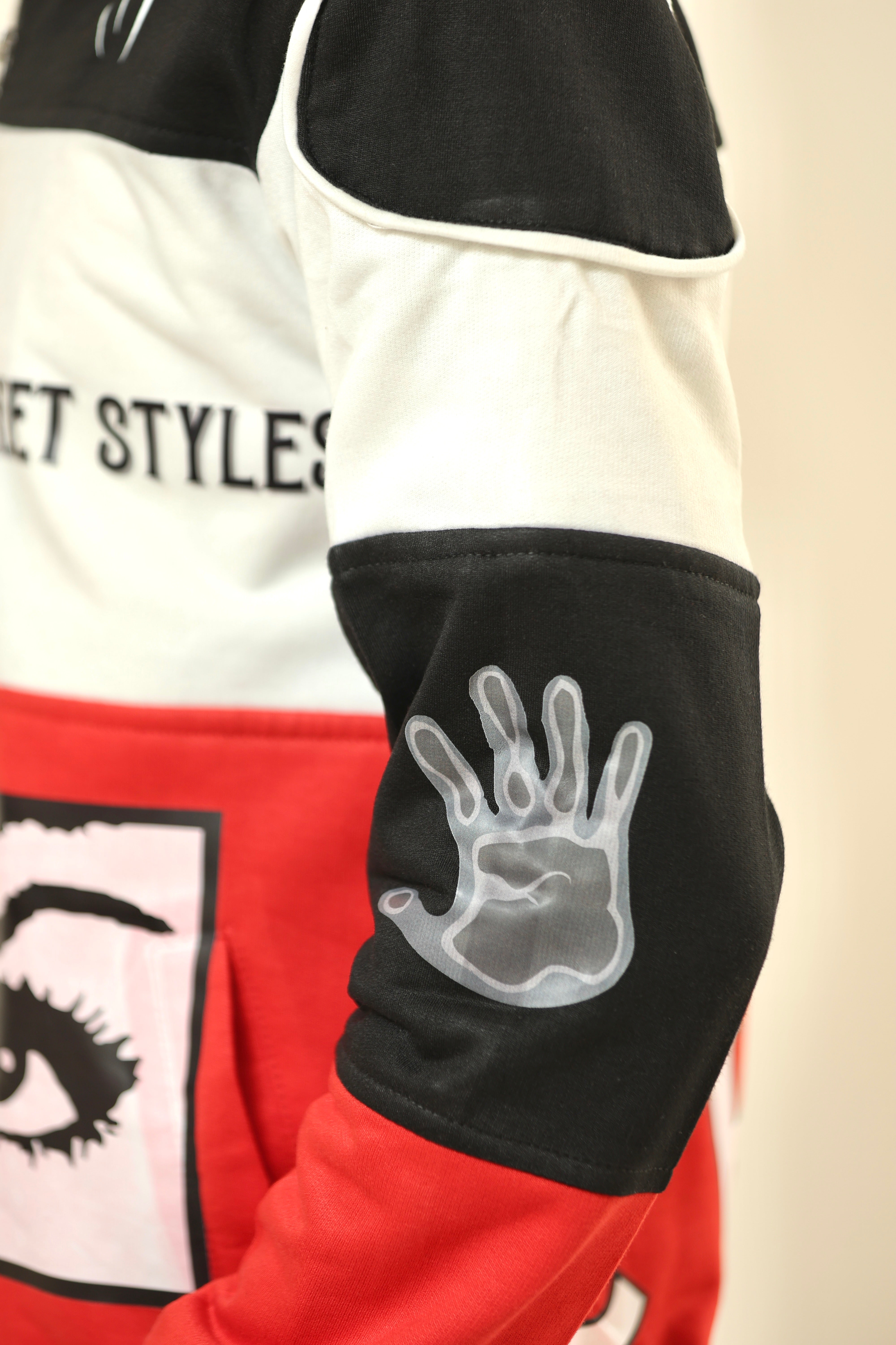 Full Sleeve Colorblock Retro Jacket